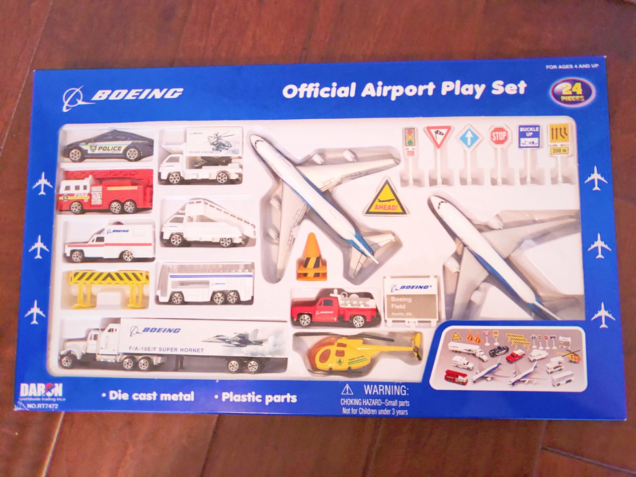 Commercial Airport Playset – The Boeing ,Boeing 波音