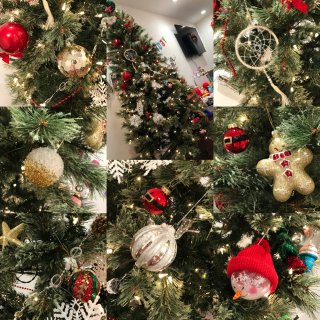 桃子小姐姐和kiwi弟弟的第一颗圣诞树🎄...
