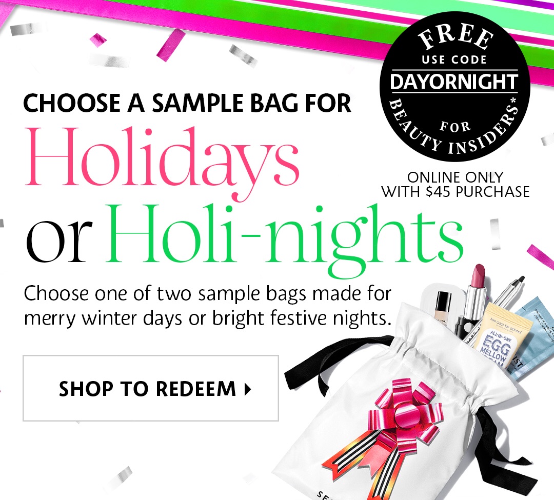 Choose a Sample Bag 2017 | Sephora