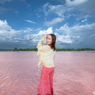 波多黎各🇵🇷必去小众景点-粉色盐湖💗...