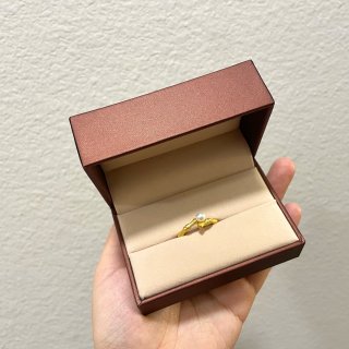 周生生竹节戒指💍送给自己的新年礼物～...