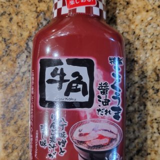 日本牛角GYU-KAKU 炭火经典芝麻酱油烤肉腌蘸两用酱 210g 
