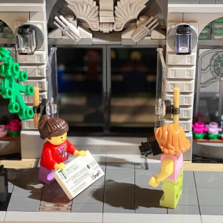 包子妹妹的Lego迪士尼乐园之砖块银行...