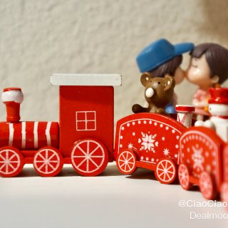 今年的第一件圣诞装饰｜小火车开起来｜SH...