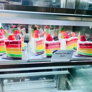 🌈彩虹挑战：那得来一款彩虹蛋糕吧...