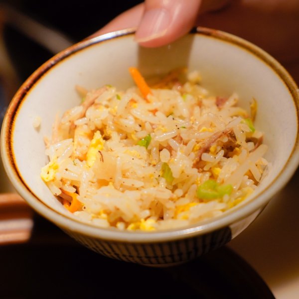 Duck Fried Rice with Black Pepper