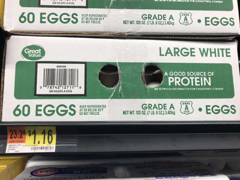 Walmart 鸡蛋促销