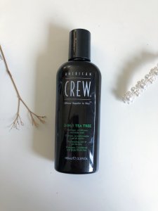 American Crew三合一茶树洗头水、护髪素、淋浴露