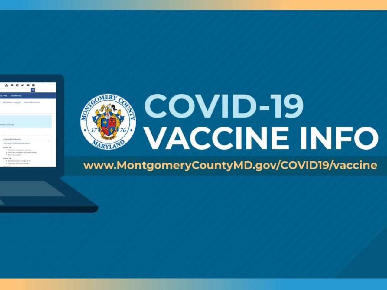 DMV疫苗资讯｜马里兰蒙郡居民可以申请电...