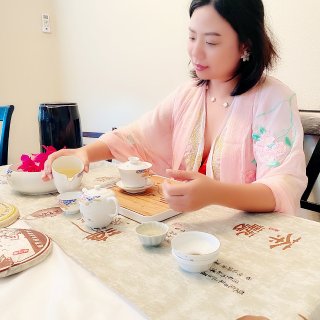 盛夏中的清凉—学习茶艺...