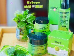 Hebepe清新自然的绿茶护肤系列