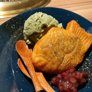 Taiyaki w/ ice cream