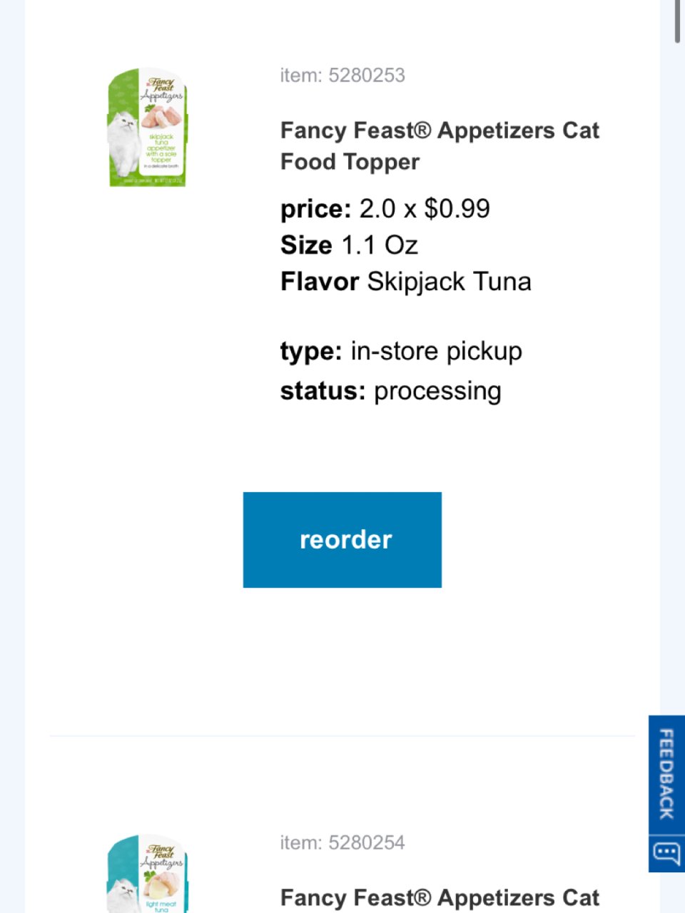 Fancy Feast® Appetizers Cat Food Topper 
