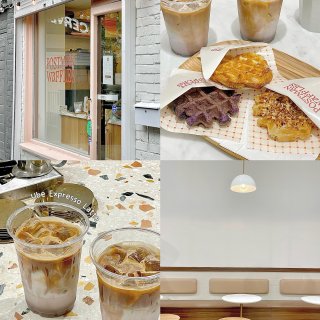 🇨🇦多伦多｜卖🍠紫薯拿铁的华夫饼店...