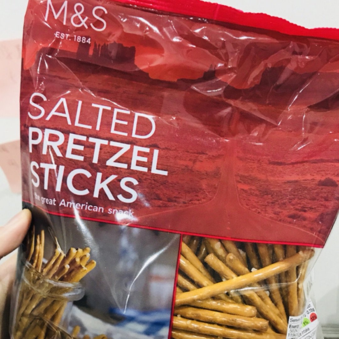 玛莎的Pretzel Sticks，海盐...