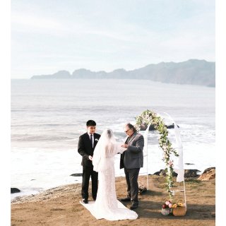 旧金山约拍｜疫情期间的海边小婚礼...