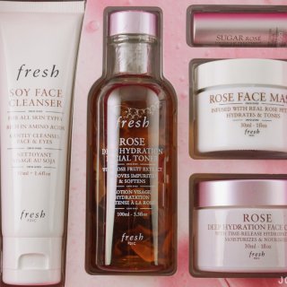 Fresh 馥蕾诗,Fresh rose face mask,Fresh soy face cleanser,Rose hydration facial toner,Sugar rose tinted lip treatment,Rose deep hydration face cream