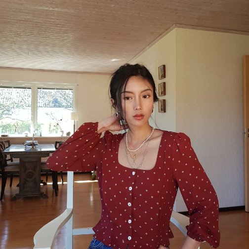 OOTD🌸简单红色的法风穿搭