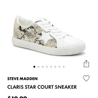 Steve Madden Claris Star Court Sneaker | DSW