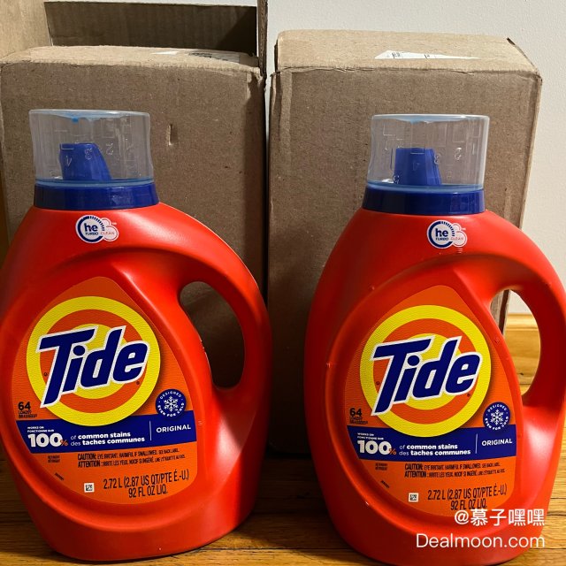 Amazon好价～Tide洗衣液开箱