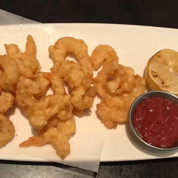 Sweet and Spicy Tempura Shrimp
