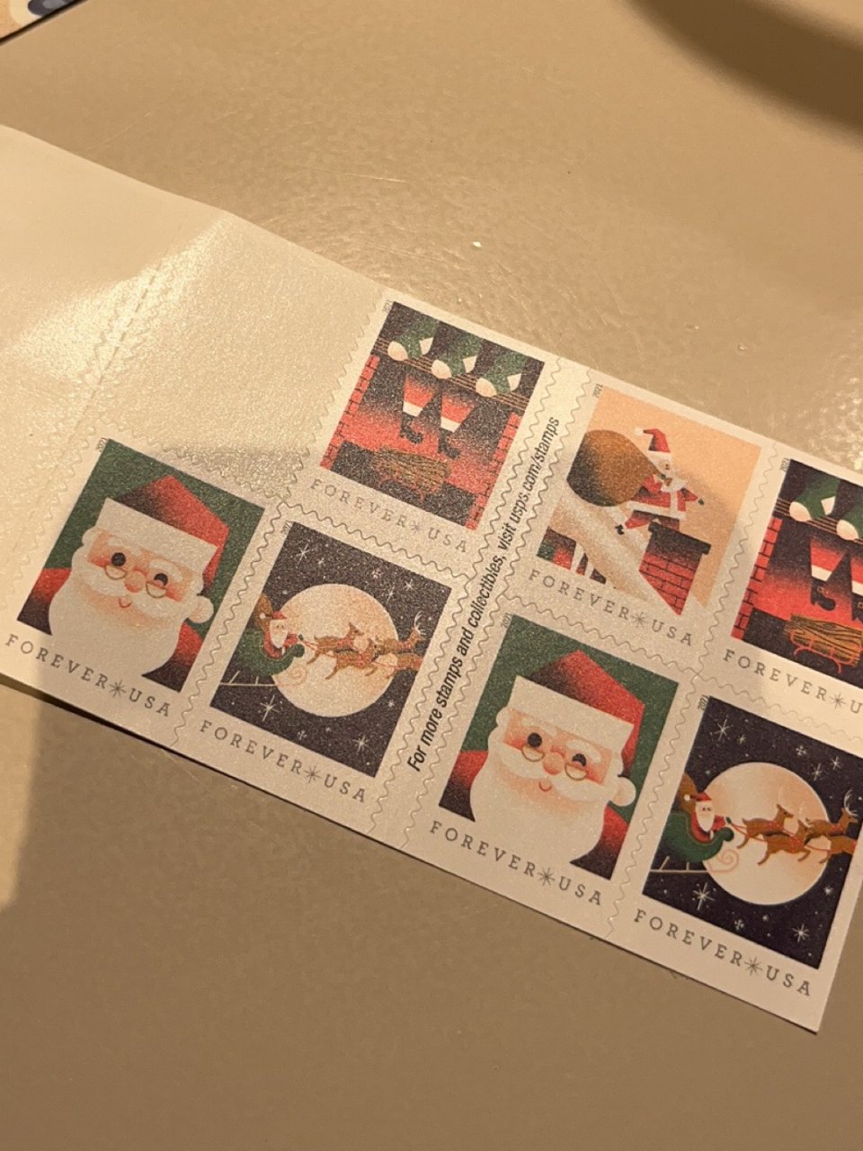 今年的圣诞🎅邮票很🉑️！...