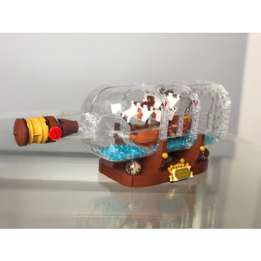 Lego Ideas系列瓶中船 69 99 北美省钱快报