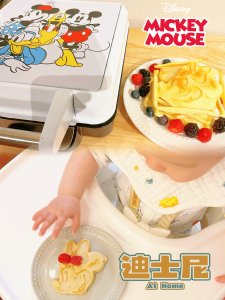 迪士尼华夫饼机🧇让8M宝宝在家享受公主生活（附幼童版配方）