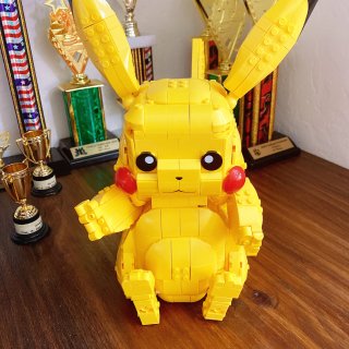 手工 LEGO pikachu 