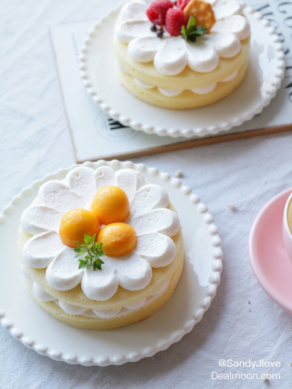 芒果裸蛋糕｜简单的生日仪式感...