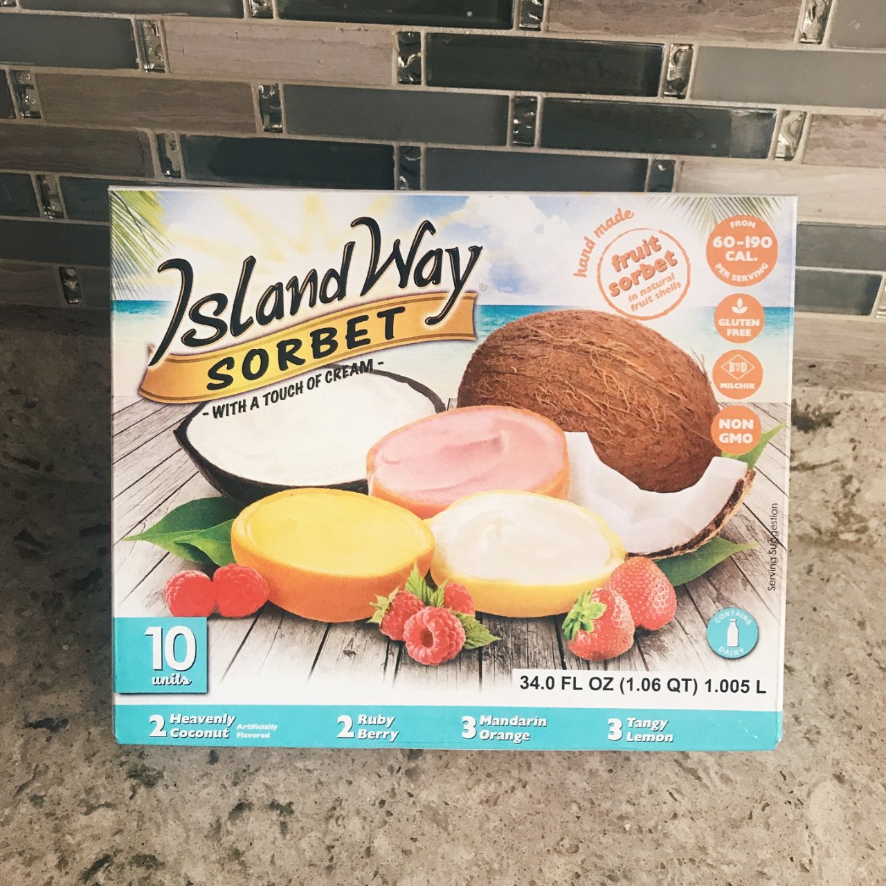island way sorbet,ice cream
