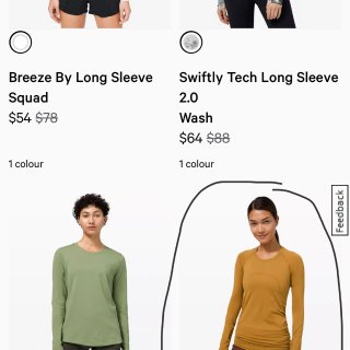lululemon 露露乐檬,Swiftly Tech Long Sleeve 2.0 | Women's Long Sleeve Shirts | lululemon