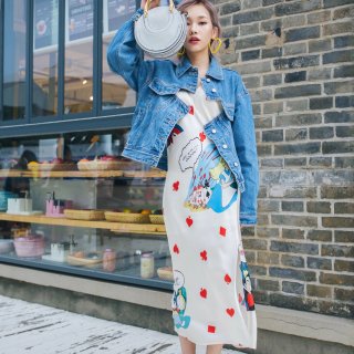 “佟年”同款爱丽丝公主裙👸🏻早秋试穿...
