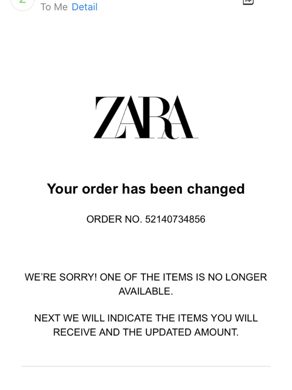我得说一下Zara