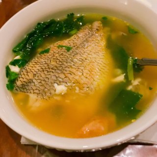 豆腐木耳菜鲜鱼汤