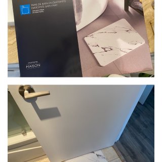 Marbled diatomite bath mat 35 x 45 cm | Simons Maison | Bathroom Accessories & Accessory Sets | Simons