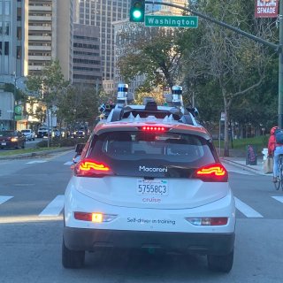 自动驾驶汽车—三藩市也太高科技了！...