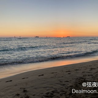 夏威夷日记1⃣️: Waikiki海滩日...