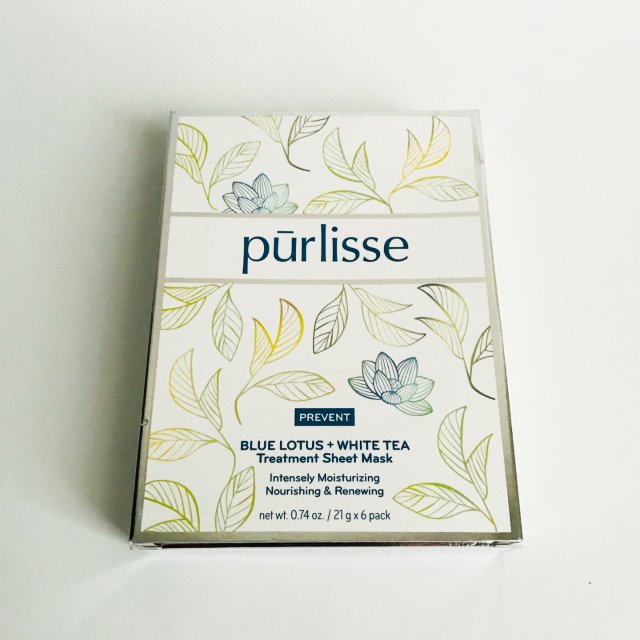 4-3 Purlisse 藍蓮花白茶面膜
