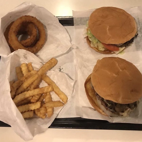 Flame Broiler Hamburgers & Swiss Classic