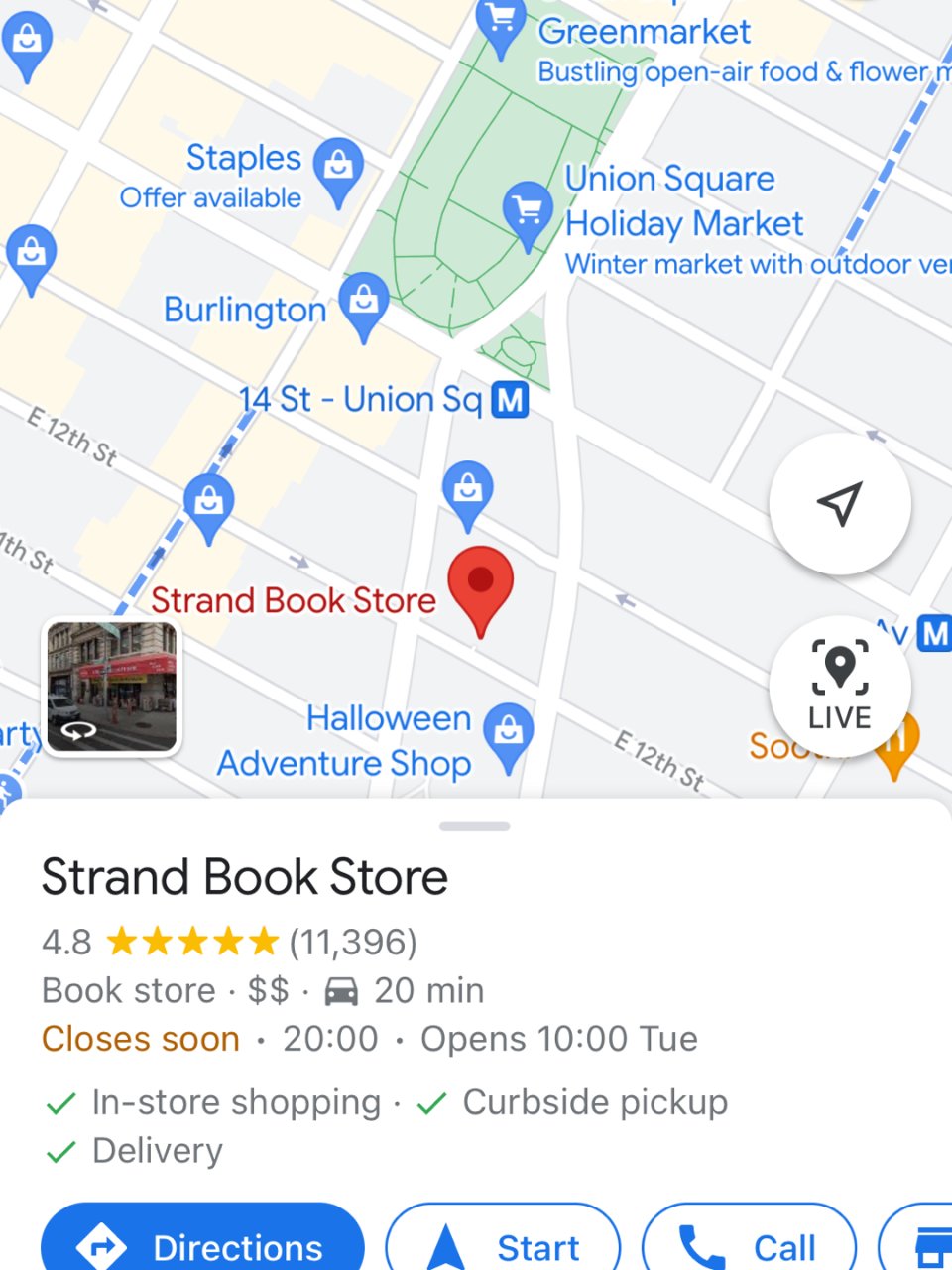 大概是纽约最大的书店？...