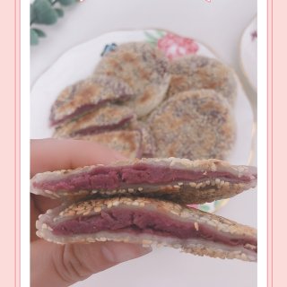 甜品食谱｜紫薯饼...