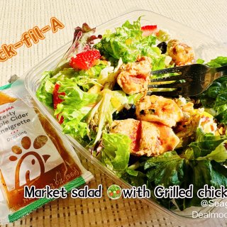 健康饮食：chick-fil-A 鸡肉沙...