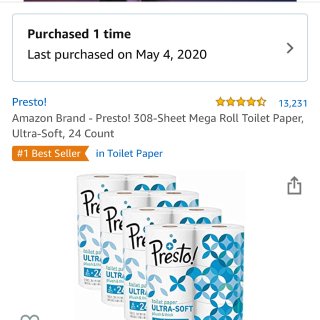 Amazon刷到了卫生纸🧻...