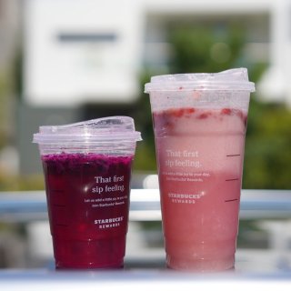 Starbucks饮品打卡,pink drink