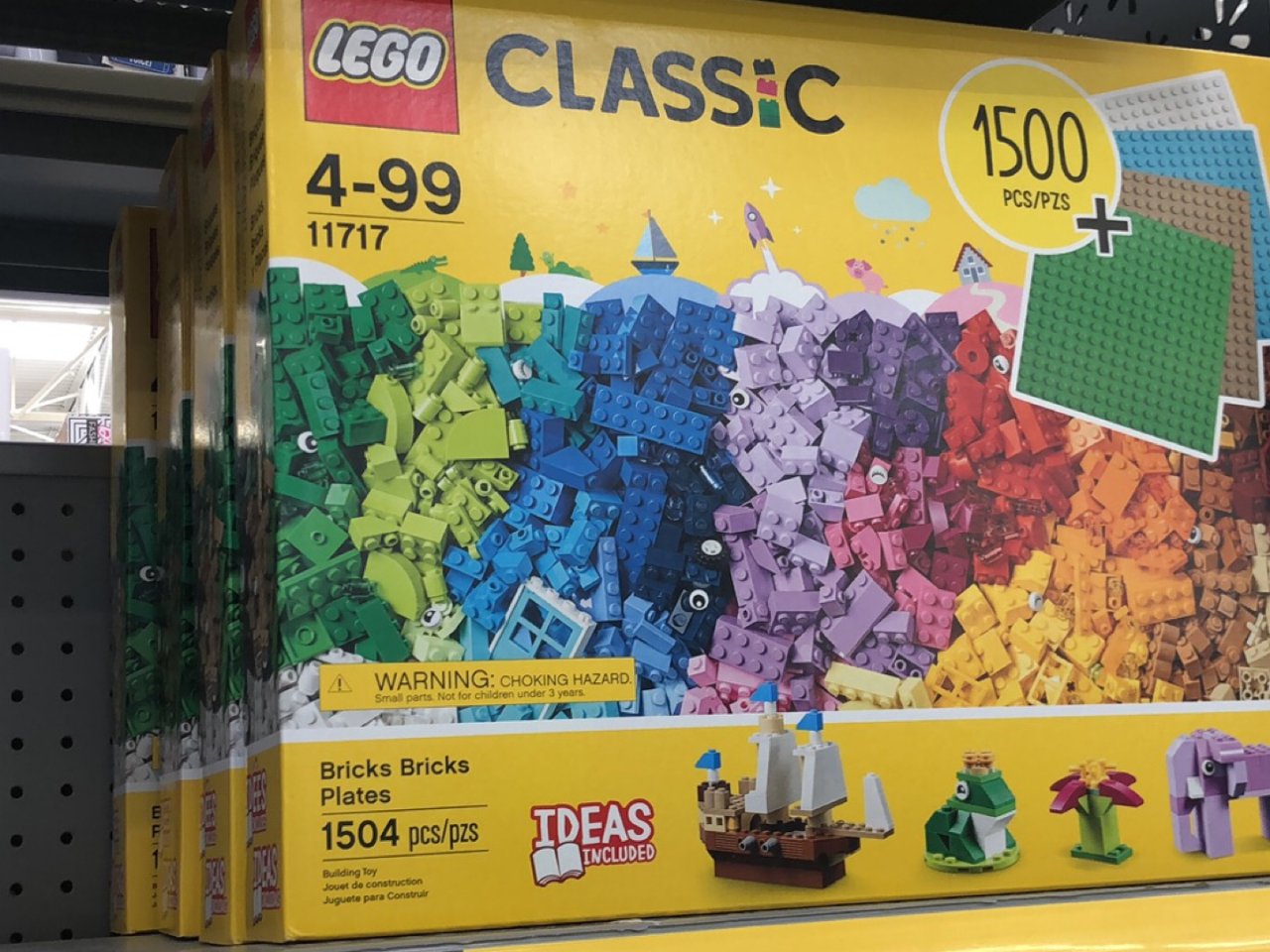 乐高1500片经典款...