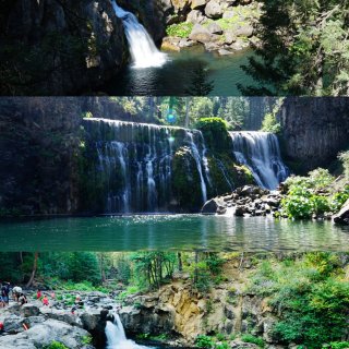 McCloud Lower Falls,McCloud Middle falls,McCloud upper falls