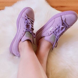 Puma 彪马,紫色控,板鞋