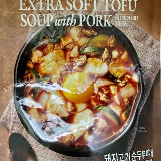 韩式海鲜汤包spicy tofu sou...