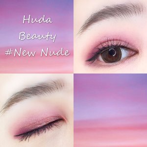 【眼影妆容】Huda Beauty Nude 粉紫色妆容